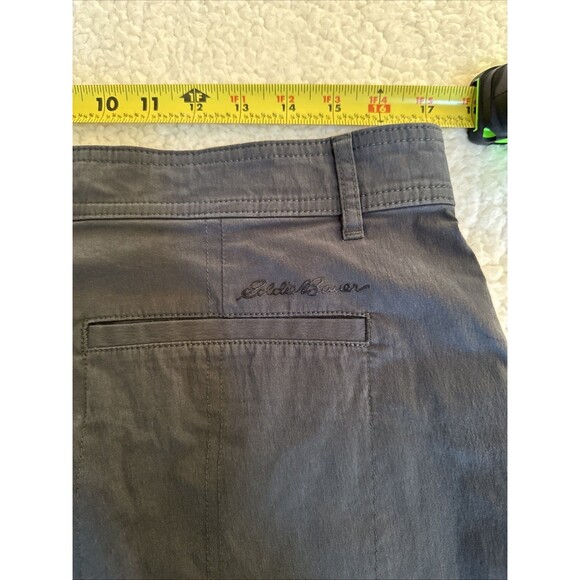 EDDIE BAUER First Ascent Guide Pro Nylon Pants Womens 14 Gray Cargo Hiking - Picture 7 of 14